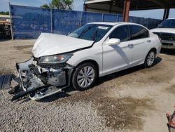 Salvage cars for sale from Copart Riverview, FL: 2015 Honda Accord EXL