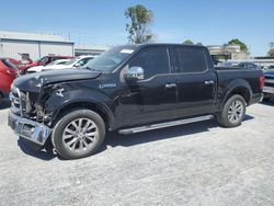 Salvage cars for sale at Tulsa, OK auction: 2015 Ford F150 Supercrew