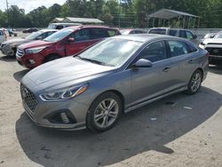 Salvage cars for sale at Savannah, GA auction: 2018 Hyundai Sonata Sport