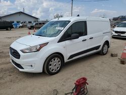 Salvage trucks for sale at Pekin, IL auction: 2020 Ford Transit Connect XLT