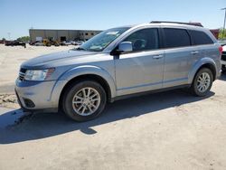 Salvage cars for sale at Wilmer, TX auction: 2017 Dodge Journey SXT