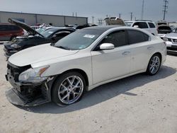 Salvage cars for sale from Copart Haslet, TX: 2011 Nissan Maxima S