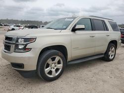 Salvage cars for sale at Houston, TX auction: 2016 Chevrolet Tahoe C1500 LT