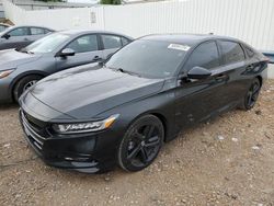 Salvage cars for sale at Bridgeton, MO auction: 2019 Honda Accord Sport