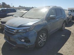 Honda Pilot Touring salvage cars for sale: 2017 Honda Pilot Touring