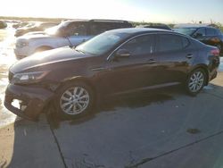 KIA Optima salvage cars for sale: 2015 KIA Optima EX