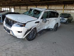 Nissan Armada Platinum salvage cars for sale: 2021 Nissan Armada Platinum