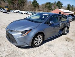 Toyota Corolla le salvage cars for sale: 2021 Toyota Corolla LE