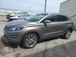 Lincoln salvage cars for sale: 2017 Lincoln MKC Select