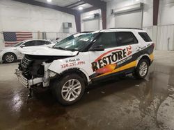 Salvage cars for sale at Avon, MN auction: 2016 Ford Explorer