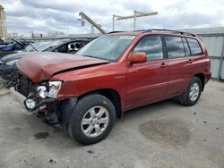Salvage cars for sale from Copart Kansas City, KS: 2003 Toyota Highlander Limited