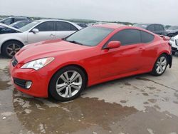 Salvage cars for sale at Grand Prairie, TX auction: 2012 Hyundai Genesis Coupe 2.0T