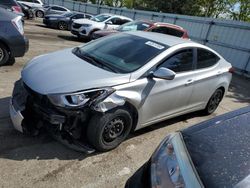 Salvage cars for sale at Moraine, OH auction: 2016 Hyundai Elantra SE