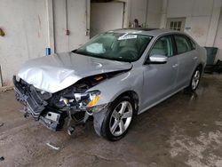 Volkswagen salvage cars for sale: 2012 Volkswagen Passat SE