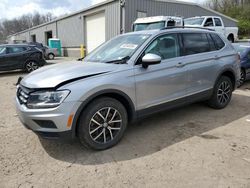 Salvage cars for sale at West Mifflin, PA auction: 2021 Volkswagen Tiguan SE