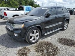 Jeep salvage cars for sale: 2012 Jeep Grand Cherokee Overland