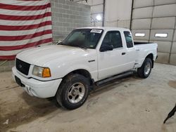 Salvage cars for sale at Columbia, MO auction: 2001 Ford Ranger Super Cab