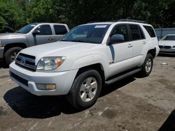 Salvage cars for sale from Copart Austell, GA: 2005 Toyota 4runner SR5