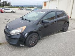 Salvage cars for sale at Van Nuys, CA auction: 2014 KIA Rio LX