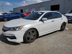Salvage cars for sale at Jacksonville, FL auction: 2016 Honda Accord Sport