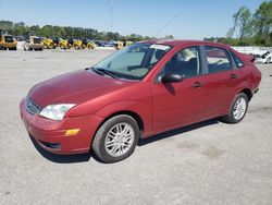 Salvage cars for sale from Copart Dunn, NC: 2005 Ford Focus ZX4