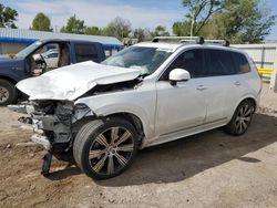 Salvage cars for sale from Copart Wichita, KS: 2022 Volvo XC90 T6 Inscription