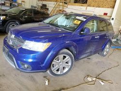 Salvage cars for sale at Ham Lake, MN auction: 2012 Dodge Journey Crew