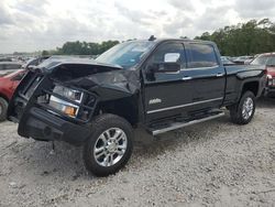 Salvage cars for sale at Houston, TX auction: 2018 Chevrolet Silverado K2500 High Country