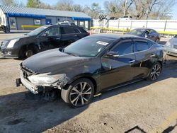 Salvage cars for sale from Copart Wichita, KS: 2016 Nissan Maxima 3.5S