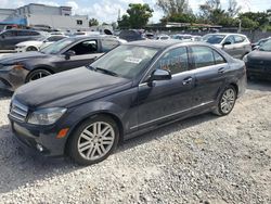 Vehiculos salvage en venta de Copart Opa Locka, FL: 2008 Mercedes-Benz C 300 4matic