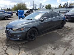 Salvage cars for sale at auction: 2017 Chevrolet Malibu LT