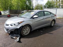 Salvage cars for sale at Portland, OR auction: 2016 Hyundai Elantra SE