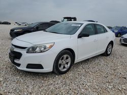 Salvage cars for sale at Temple, TX auction: 2016 Chevrolet Malibu Limited LS