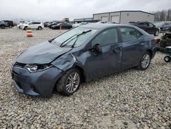 Salvage cars for sale at Wayland, MI auction: 2014 Toyota Corolla L
