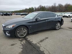 Infiniti Q50 Luxe Vehiculos salvage en venta: 2018 Infiniti Q50 Luxe