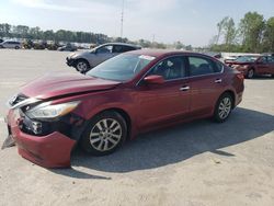 Salvage cars for sale at Dunn, NC auction: 2016 Nissan Altima 2.5
