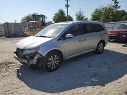 Honda Odyssey exl Vehiculos salvage en venta: 2015 Honda Odyssey EXL