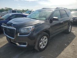 Salvage cars for sale at Cahokia Heights, IL auction: 2016 GMC Acadia SLE