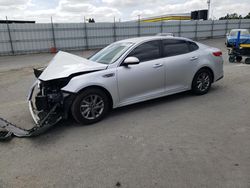 Salvage cars for sale at Antelope, CA auction: 2019 KIA Optima LX