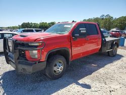 Salvage cars for sale at Houston, TX auction: 2022 Chevrolet Silverado K3500