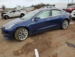 Salvage cars for sale at Hillsborough, NJ auction: 2018 Tesla Model 3