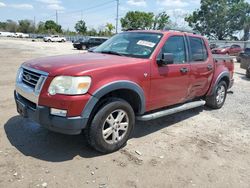 Salvage cars for sale at Riverview, FL auction: 2007 Ford Explorer Sport Trac XLT