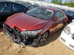 Salvage cars for sale from Copart Bridgeton, MO: 2023 Nissan Sentra SV