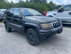 Salvage cars for sale from Copart North Billerica, MA: 2004 Jeep Grand Cherokee Limited
