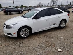 Chevrolet salvage cars for sale: 2012 Chevrolet Cruze LS