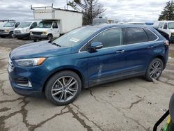 2020 Ford Edge Titanium en venta en Woodhaven, MI