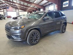 Salvage cars for sale at East Granby, CT auction: 2019 Jeep Cherokee Limited