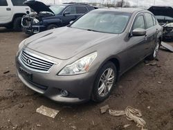 Salvage cars for sale from Copart Elgin, IL: 2010 Infiniti G37