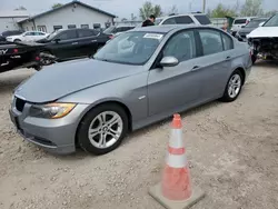 Salvage cars for sale at Pekin, IL auction: 2008 BMW 328 I