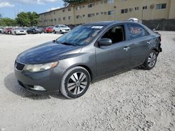 Salvage cars for sale from Copart Opa Locka, FL: 2013 KIA Forte EX